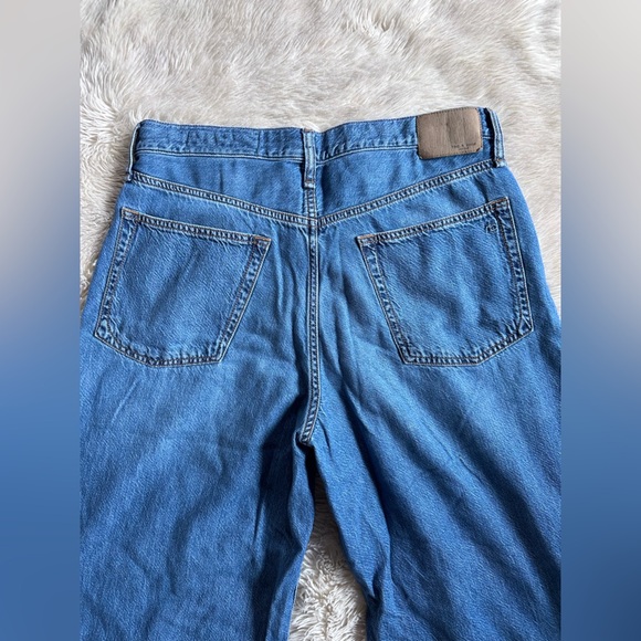 Rag & Bone Featherweight Sofie Ultra Wide Leg Jean in Otto Medium Wash Size 31 - Picture 12 of 15